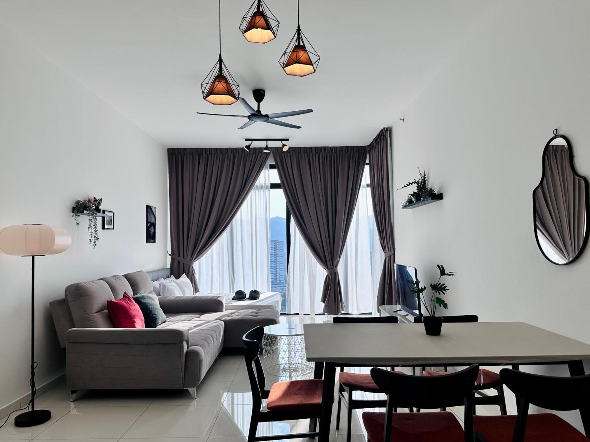 New 2Br Georgetown Warm And Lovely Homestay 10Pax-无敌美景两房民宿 Beacon Executive Suite Extérieur photo