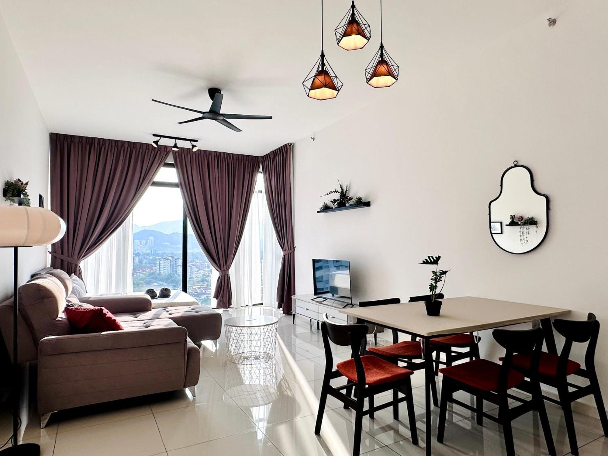 New 2Br Georgetown Warm And Lovely Homestay 10Pax-无敌美景两房民宿 Beacon Executive Suite Extérieur photo