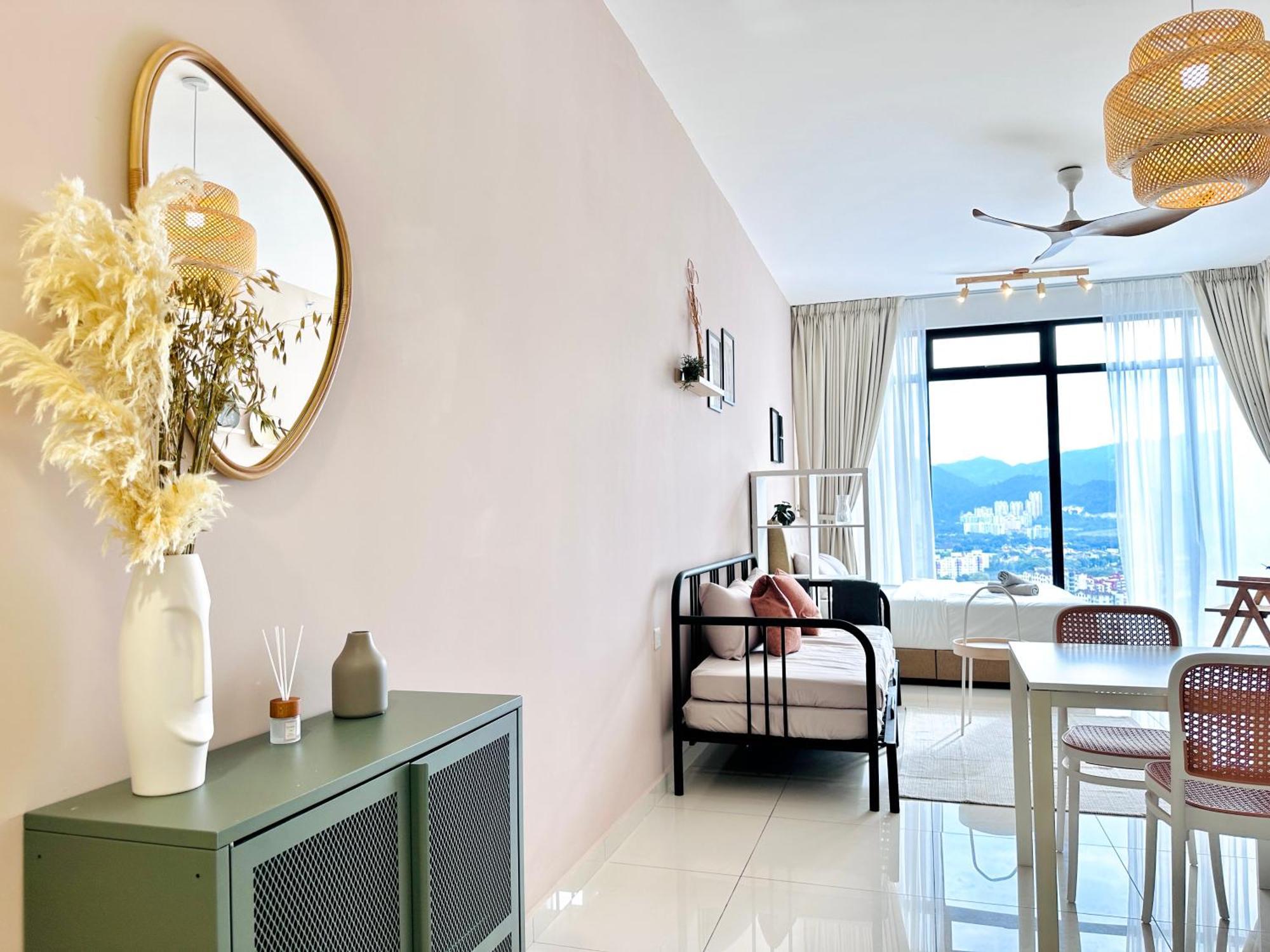 New 2Br Georgetown Warm And Lovely Homestay 10Pax-无敌美景两房民宿 Beacon Executive Suite Extérieur photo