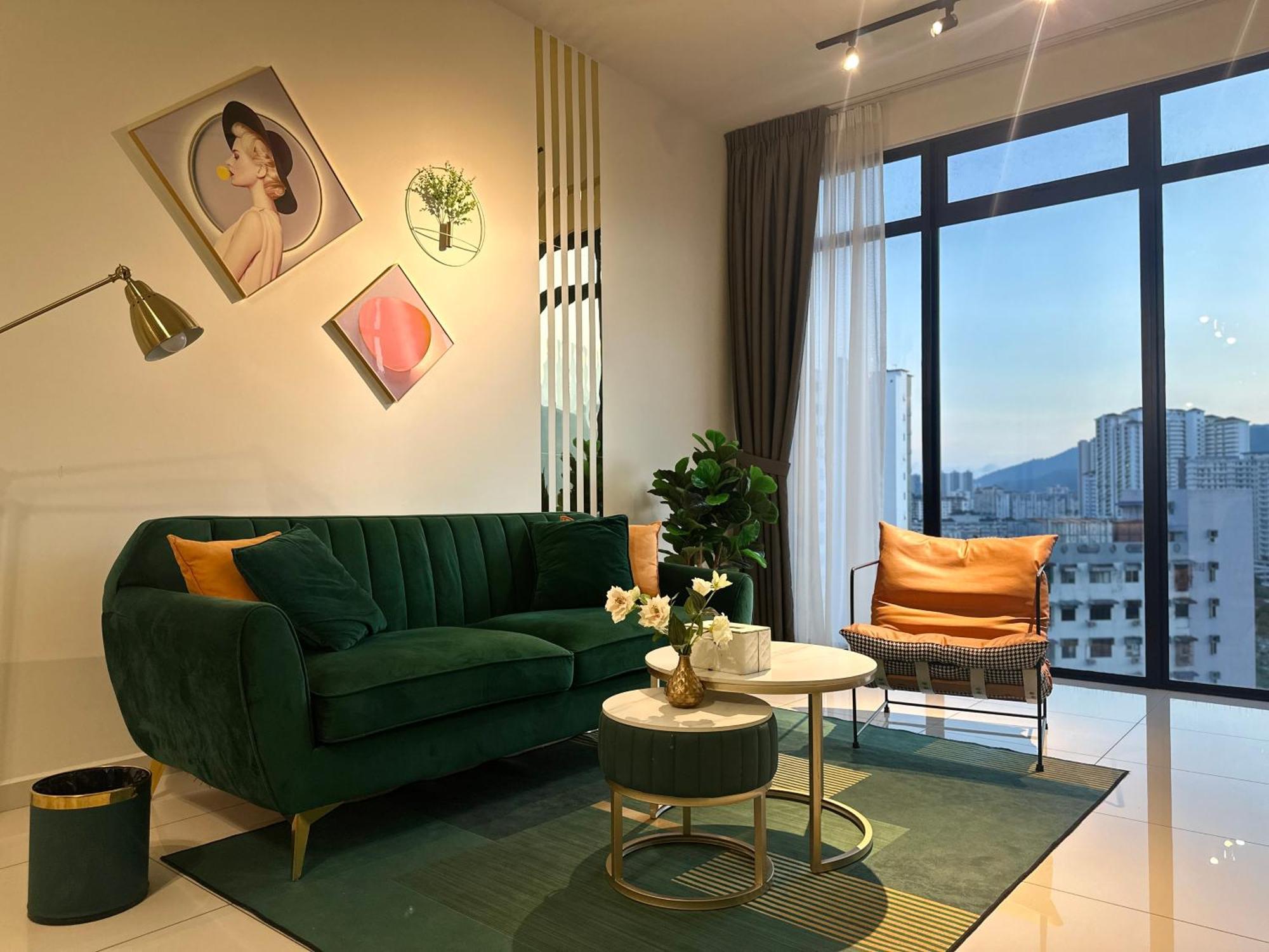 New 2Br Georgetown Warm And Lovely Homestay 10Pax-无敌美景两房民宿 Beacon Executive Suite Extérieur photo