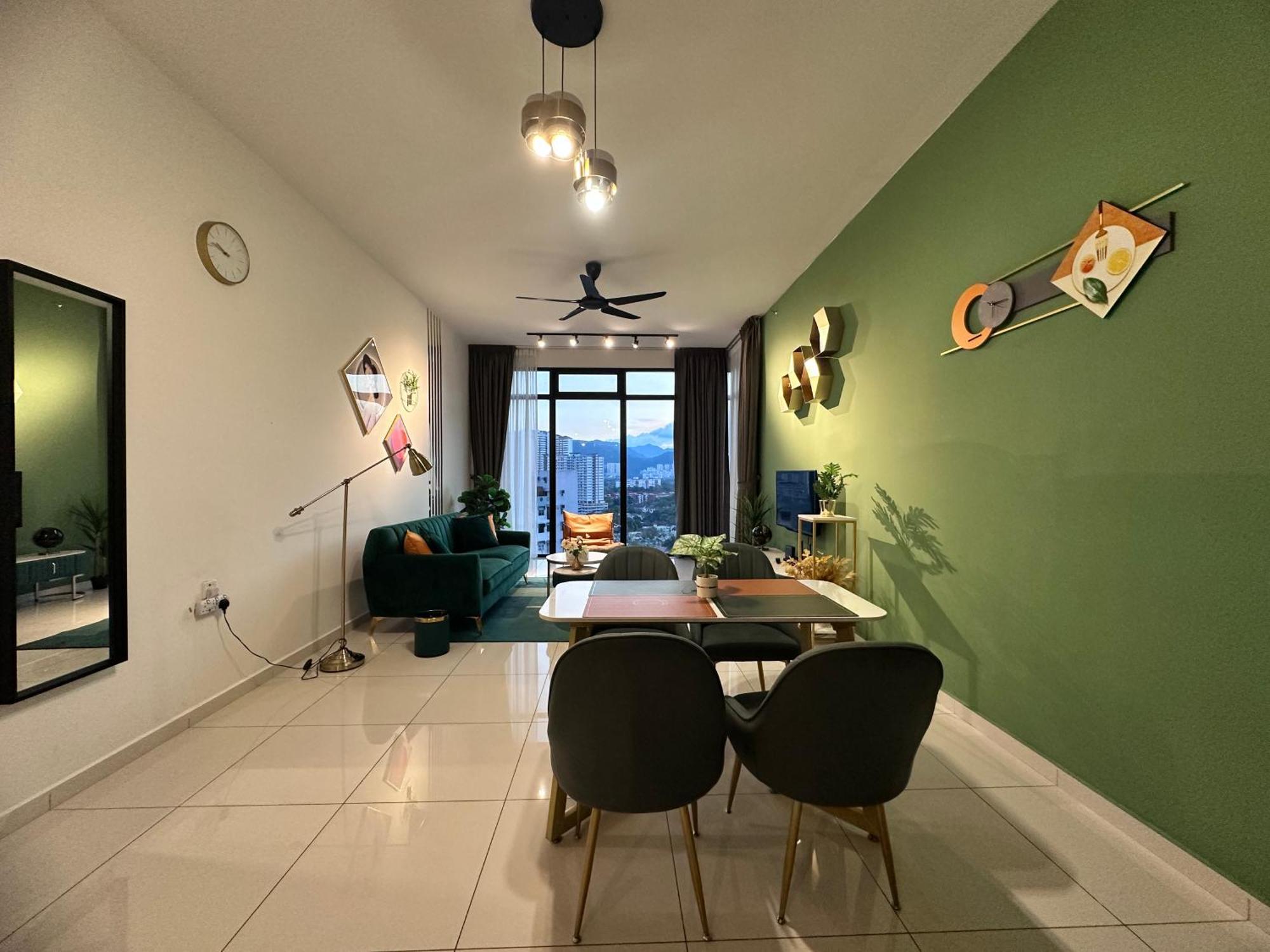 New 2Br Georgetown Warm And Lovely Homestay 10Pax-无敌美景两房民宿 Beacon Executive Suite Extérieur photo