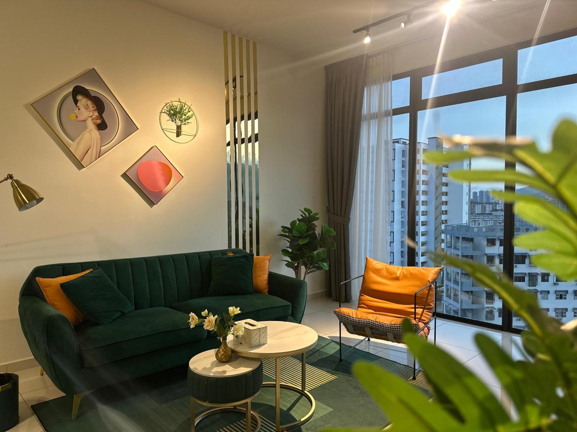 New 2Br Georgetown Warm And Lovely Homestay 10Pax-无敌美景两房民宿 Beacon Executive Suite Extérieur photo