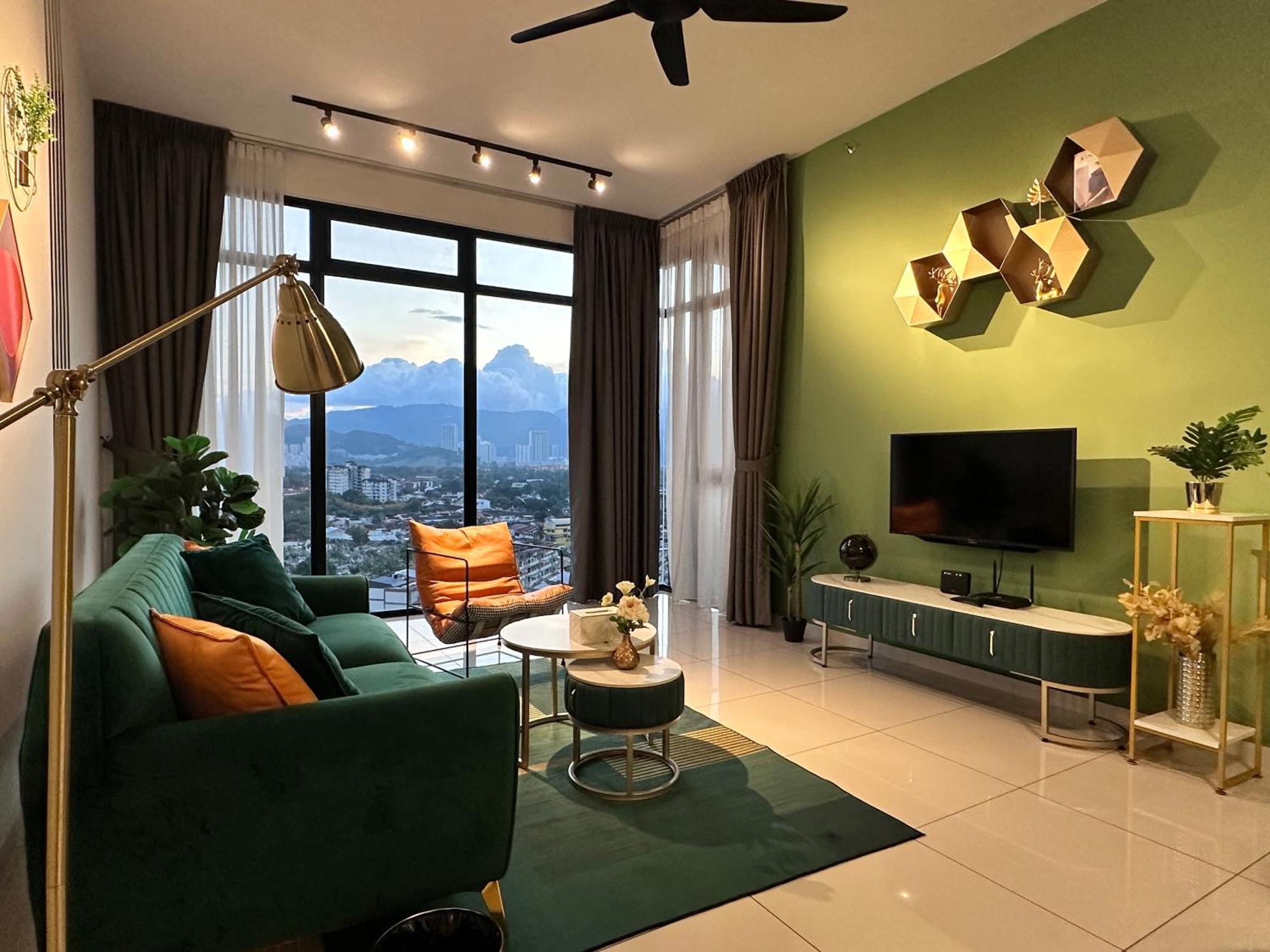 New 2Br Georgetown Warm And Lovely Homestay 10Pax-无敌美景两房民宿 Beacon Executive Suite Extérieur photo